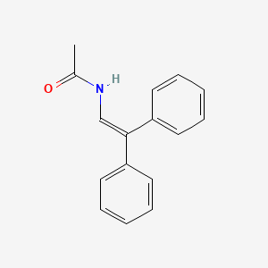 Acetamide, N-(2,2-diphenylethenyl)-