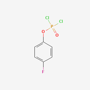 molecular formula C6H4Cl2FO2P B14761498 4-Fluorophenyl phosphorodichloridate CAS No. 1479-10-3