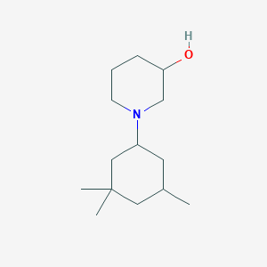 1-(3,3,5-Trimethylcyclohexyl)piperidin-3-ol