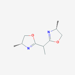 (4R,4'R)-2,2'-(Ethane-1,1-diyl)bis(4-methyl-4,5-dihydrooxazole)