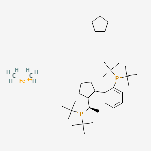 (R)-1-[(R)-1-(Di-tert-butylphosphino)ethyl]-2-[2-(di-tertbutylphosphino)phenyl]ferrocene