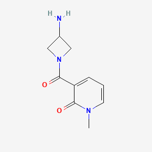 3-(3-aminoazetidine-1-carbonyl)-1-methylpyridin-2(1H)-one