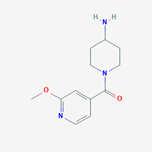 (4-Aminopiperidin-1-yl)(2-methoxypyridin-4-yl)methanone