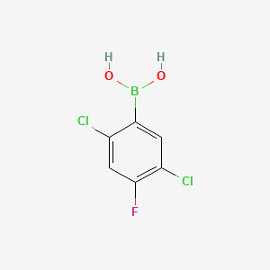 (2,5-Dichloro-4-fluorophenyl)boronic acid