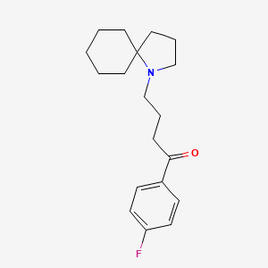 4-(1-Azaspiro(4.5)dec-1-yl)-4'-fluoro-butyrophenone