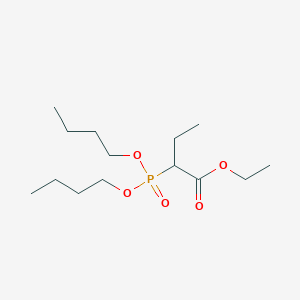 Ethyl 2-dibutoxyphosphorylbutanoate