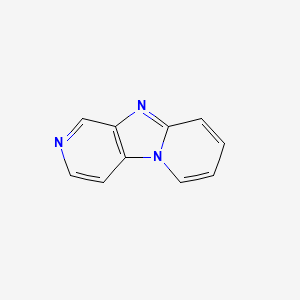 1,5,8-triazatricyclo[7.4.0.02,7]trideca-2(7),3,5,8,10,12-hexaene