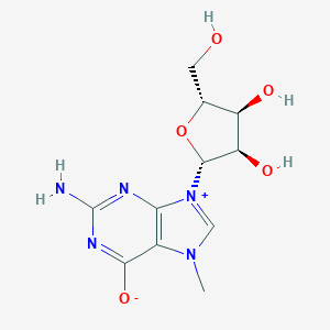 molecular formula C11H15N5O5 B147621 7-甲基鸟苷 CAS No. 20244-86-4