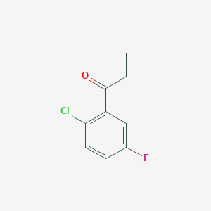 1-(2-Chloro-5-fluorophenyl)propan-1-one