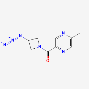 (3-Azidoazetidin-1-yl)(5-methylpyrazin-2-yl)methanone
