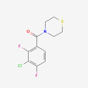 (3-Chloro-2,4-difluorophenyl)(thiomorpholino)methanone