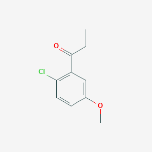 1-(2-Chloro-5-methoxyphenyl)propan-1-one