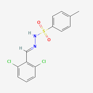 N'-(2,6-dichlorobenzylidene)-4-methylbenzenesulfonohydrazide