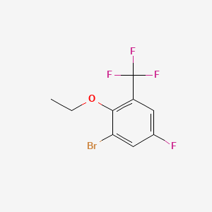 1-Bromo-2-ethoxy-5-fluoro-3-(trifluoromethyl)benzene