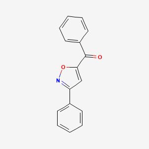 Phenyl(3-phenyl-1,2-oxazol-5-yl)methanone