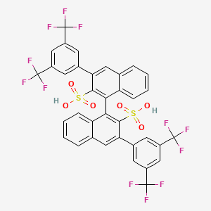 (1S)-3,3'-Bis(3,5-bis(trifluoromethyl)phenyl)-[1,1'-binaphthalene]-2,2'-disulfonic acid