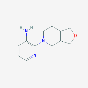2-(hexahydrofuro[3,4-c]pyridin-5(3H)-yl)pyridin-3-amine