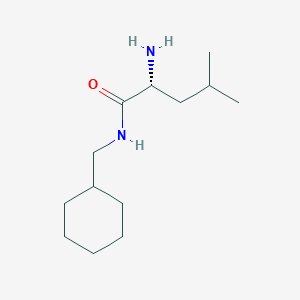 (R)-2-Amino-N-(cyclohexylmethyl)-4-methylpentanamide