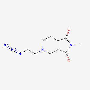 5-(2-azidoethyl)-2-methylhexahydro-1H-pyrrolo[3,4-c]pyridine-1,3(2H)-dione