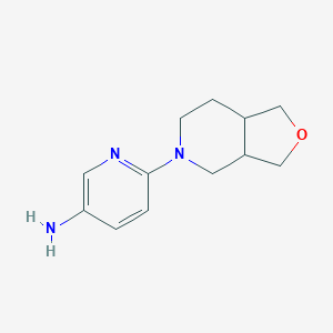 6-(hexahydrofuro[3,4-c]pyridin-5(3H)-yl)pyridin-3-amine