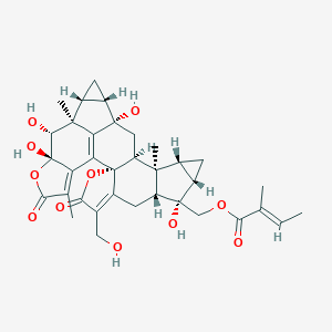 molecular formula C35H40O11 B147628 氯多菌素 D CAS No. 1000995-49-2