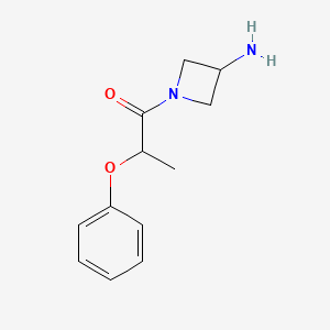 1-(3-Aminoazetidin-1-yl)-2-phenoxypropan-1-one