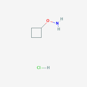 molecular formula C4H10ClNO B147630 环丁烷羟胺盐酸盐 CAS No. 137270-23-6