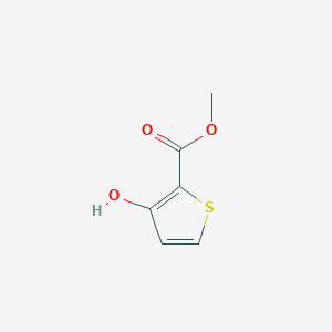 molecular formula C6H6O3S B147631 甲基3-羟基噻吩-2-羧酸酯 CAS No. 5118-06-9