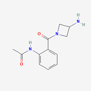 N-(2-(3-aminoazetidine-1-carbonyl)phenyl)acetamide
