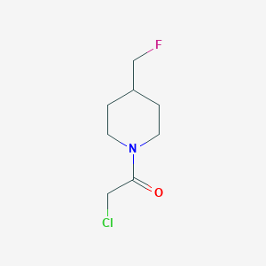 2-Chloro-1-(4-(fluoromethyl)piperidin-1-yl)ethan-1-one