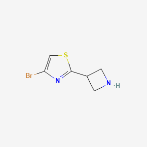 2-(Azetidin-3-yl)-4-bromothiazole