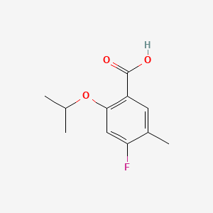 4-Fluoro-2-isopropoxy-5-methylbenzoic acid