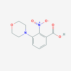 3-Morpholino-2-nitrobenzoic acid