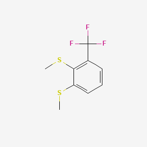 (3-(Trifluoromethyl)-1,2-phenylene)bis(methylsulfane)