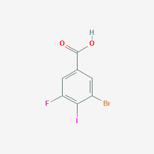 3-Bromo-5-fluoro-4-iodobenzoic acid