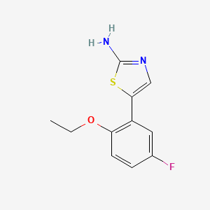 5-(2-Ethoxy-5-fluorophenyl)thiazol-2-amine