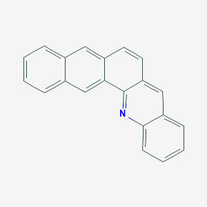 molecular formula C21H13N B14763349 Naphtho[2,3-c]acridine CAS No. 223-03-0