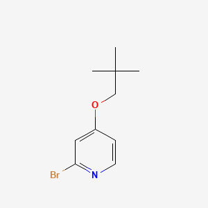 2-Bromo-4-(neopentyloxy)pyridine