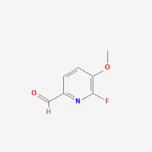 6-Fluoro-5-methoxypicolinaldehyde