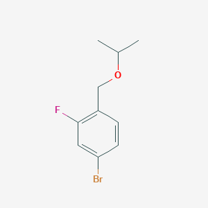 4-Bromo-2-fluoro-1-(isopropoxymethyl)benzene