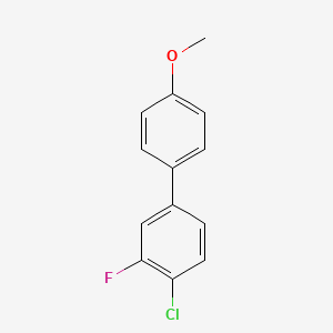 4-Chloro-3-fluoro-4'-methoxy-1,1'-biphenyl