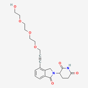 Phthalimidinoglutarimide-propargyl-PEG3-OH