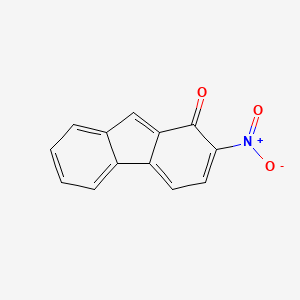 molecular formula C13H7NO3 B14763482 Nitrofluorenone 