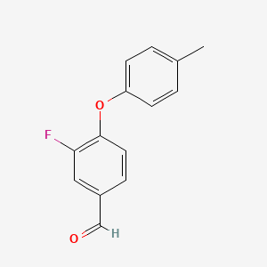 3-Fluoro-4-(p-tolyloxy)benzaldehyde