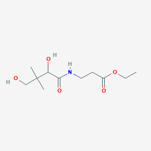 molecular formula C11H21NO5 B14763545 Ethyl 3-[(2,4-dihydroxy-3,3-dimethylbutanoyl)amino]propanoate 