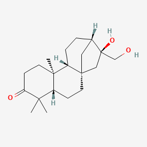 molecular formula C20H32O3 B14763695 ent-3-Oxokaurane-16,17-diol 