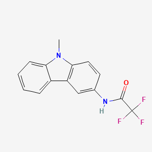 3-(Trifluoroacetylamino)-9-methyl-9H-carbazole