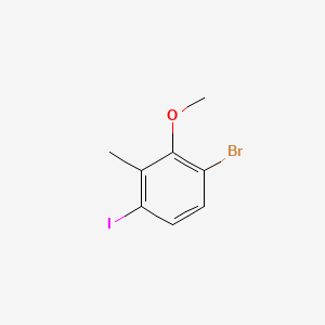 1-Bromo-4-iodo-2-methoxy-3-methylbenzene