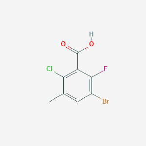 3-Bromo-6-chloro-2-fluoro-5-methylbenzoic acid