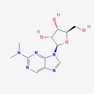 (2R,3R,4S,5R)-2-[2-(dimethylamino)purin-9-yl]-5-(hydroxymethyl)oxolane-3,4-diol